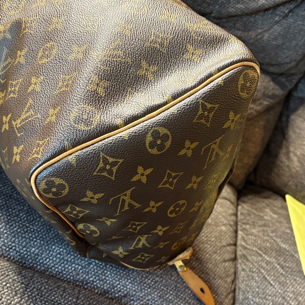 Louis Vuitton Speedy 35 Monogram Canvas Boston Bag Vintage - Picture 12 of 17